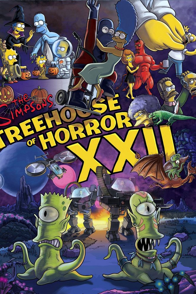 Los simpson - Season 23 - Los simpson - La casa-árbol del terror XXII - Carteles