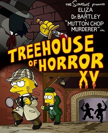 Os Simpsons - A Casa Árvore dos Horrores Parte XV - Cartazes