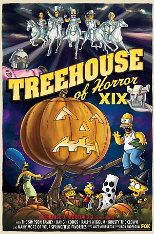 Simpsonit - Treehouse of Horror XIX - Julisteet