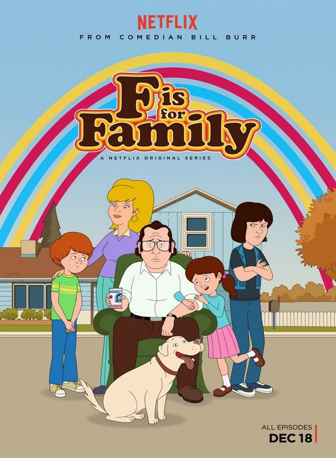 F is for Family - F is for Family - Season 1 - Cartazes