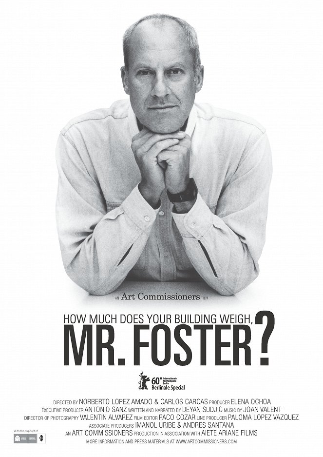 ¿Cuánto pesa su edificio, señor Foster? - Plakátok