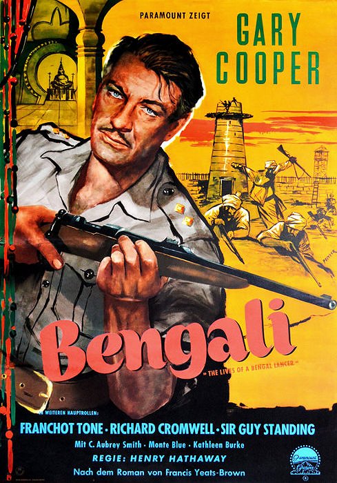 The Lives of a Bengal Lancer - Plakate