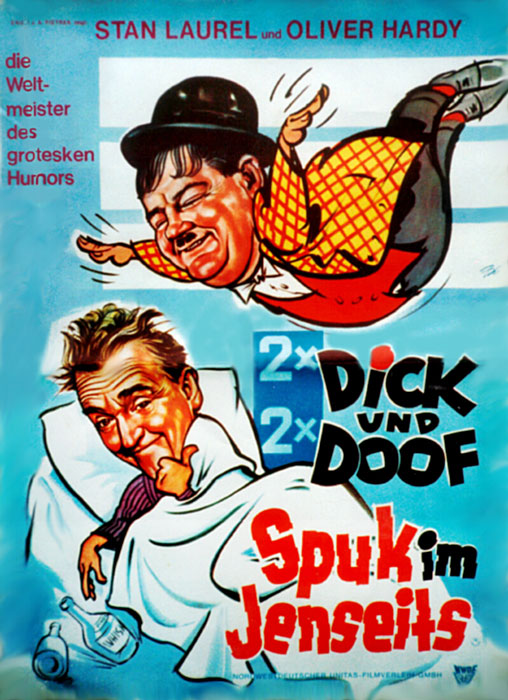 2 x Dick und 2 x Doof - Spuk aus dem Jenseits - Plakate