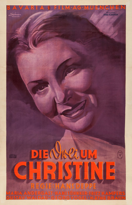 Die Drei um Christine - Plakate