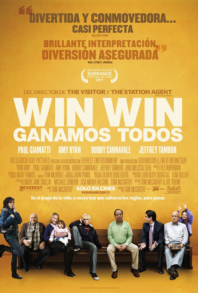 Win Win: Ganamos todos - Carteles