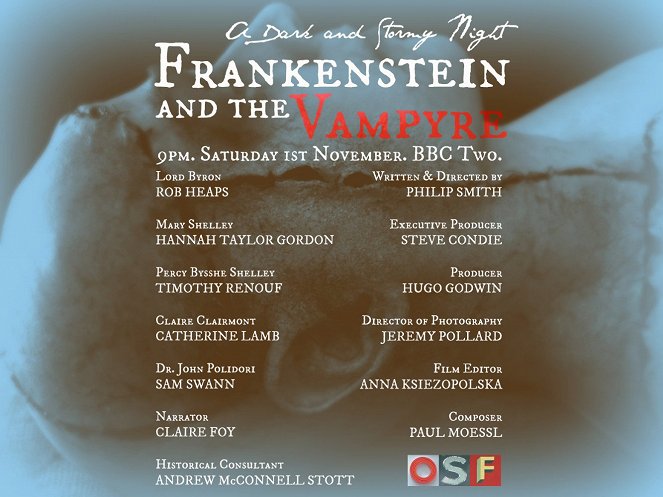 Frankenstein & Vampire: A Dark and Stormy Night - Plakate
