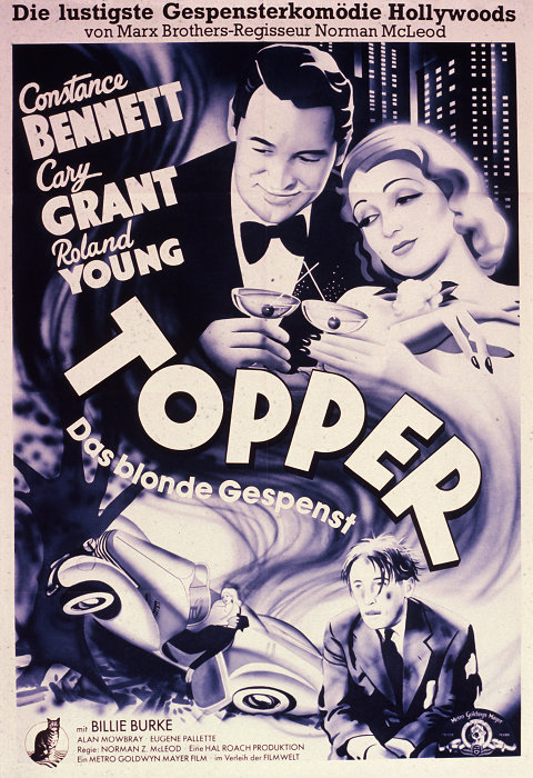 Topper - Das blonde Gespenst - Plakate