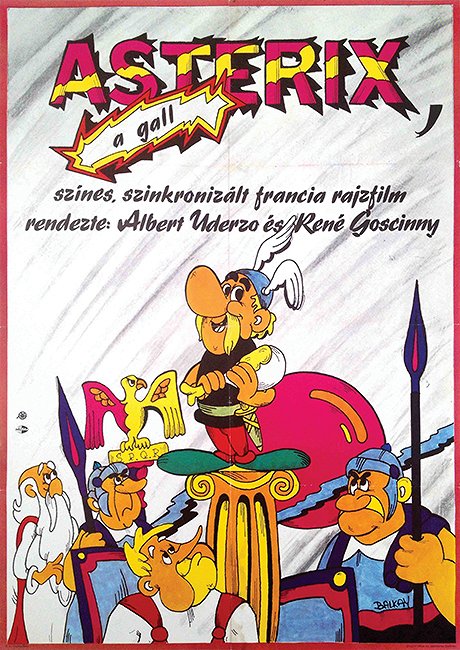Asterix, a gall - Plakátok