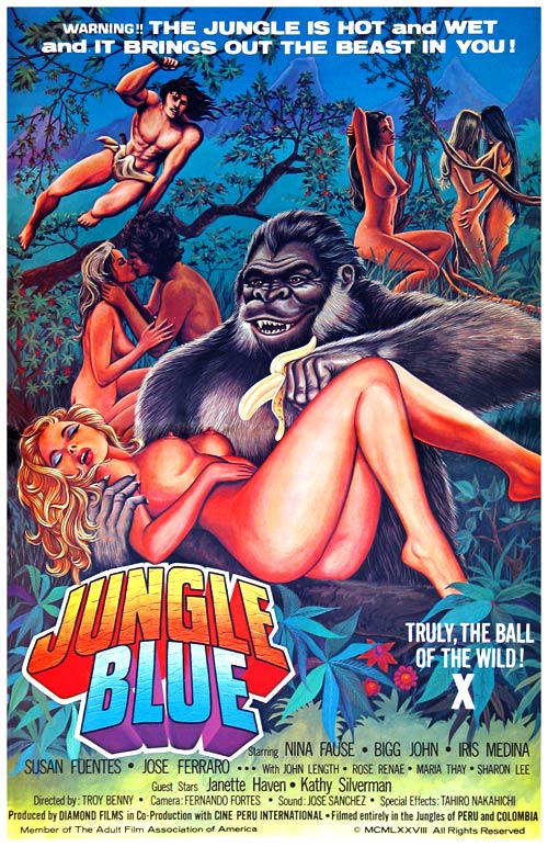 Jungle Blue - Posters