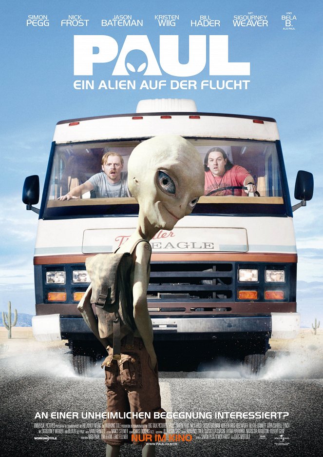 Paul - Ein Alien auf der Flucht - Plakate
