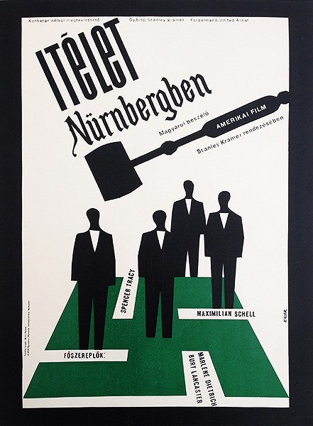 Ítélet Nürnbergben - Plakátok