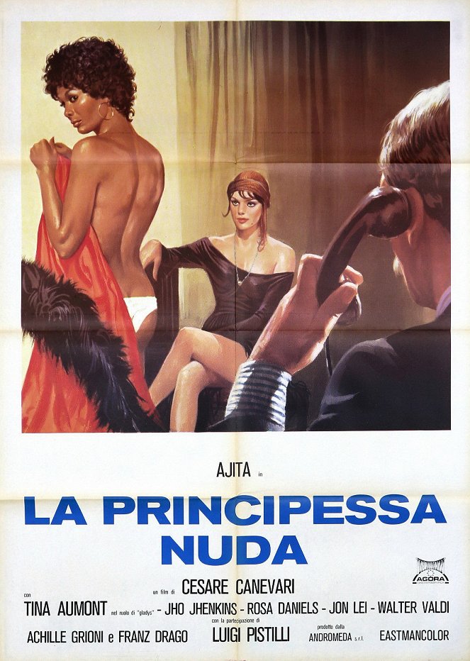 La principessa nuda - Posters