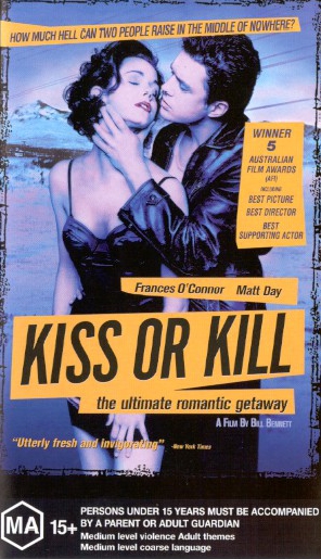 Kiss or Kill - Carteles