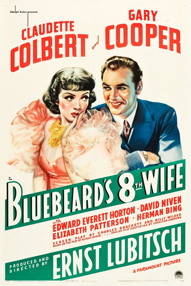 Bluebeard's Eighth Wife - Posters