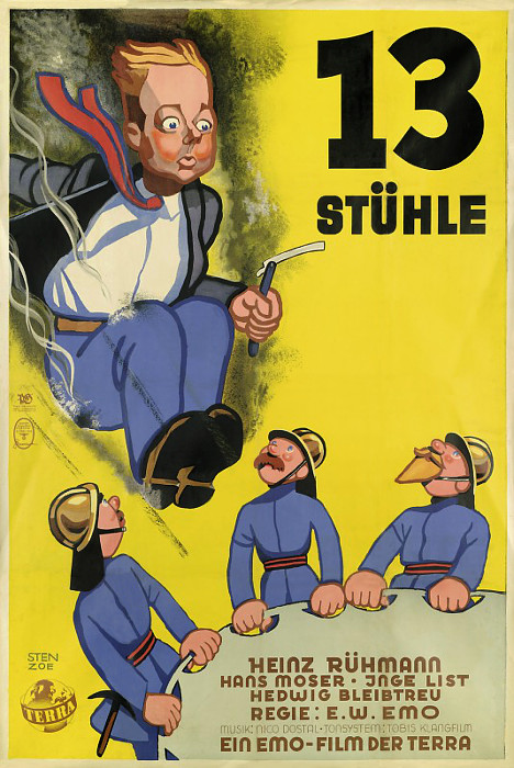 13 Stühle - Plakátok
