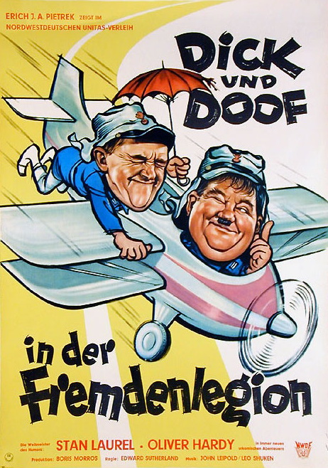 Dick und Doof in der Fremdenlegion - Plakate