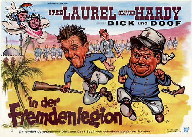 Dick und Doof in der Fremdenlegion - Plakate