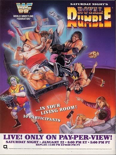 WWE Royal Rumble - Carteles