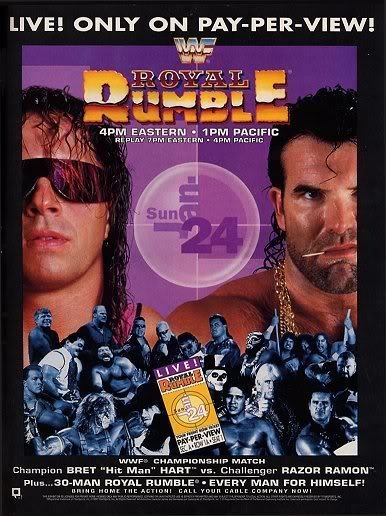 WWE Royal Rumble - Plakáty