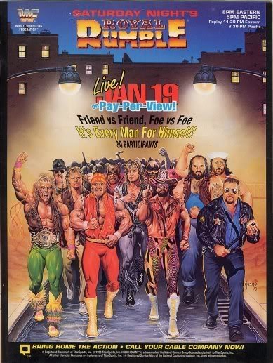WWE Royal Rumble - Plakate