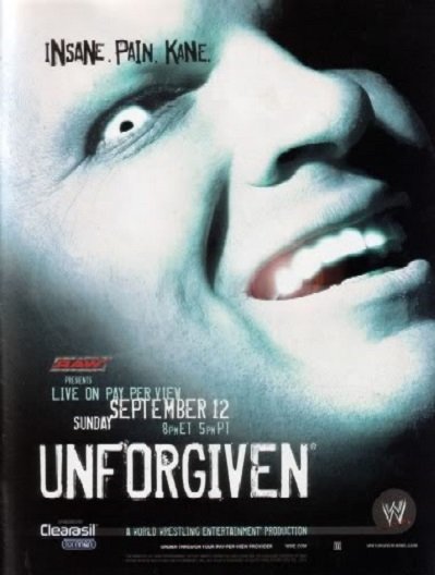 WWE Unforgiven - Affiches