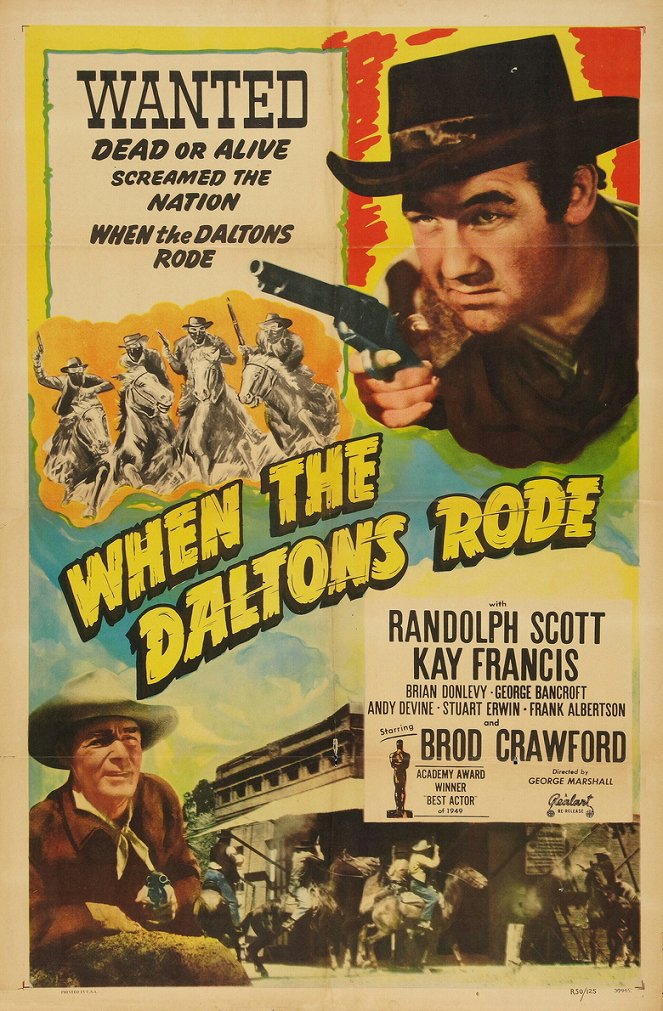 When the Daltons Rode - Plakate