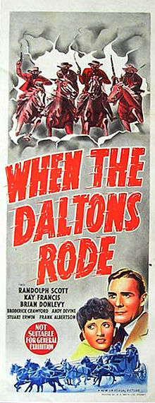 When the Daltons Rode - Posters