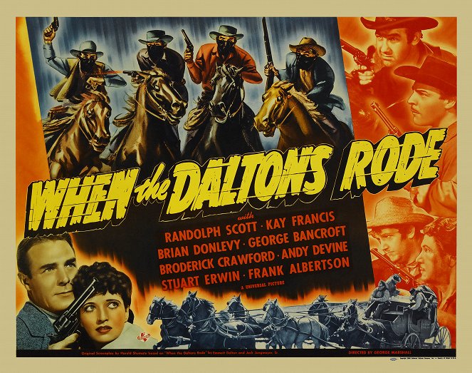 When the Daltons Rode - Affiches