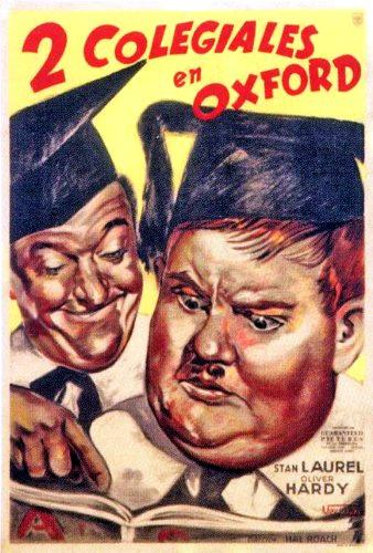 Laurel a Hardy študujú - Plagáty