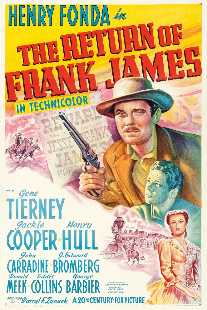 The Return of Frank James - Posters