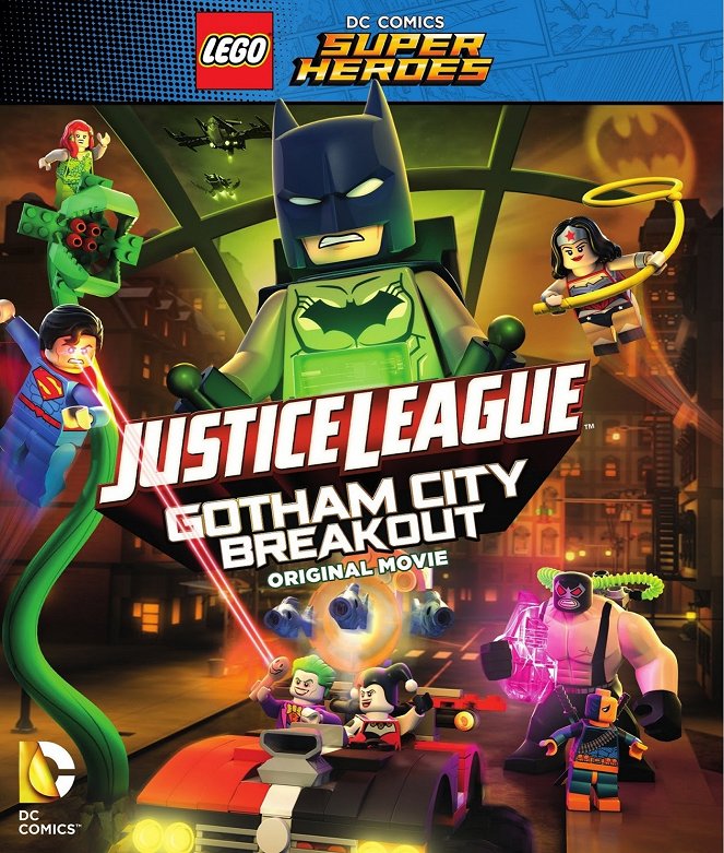 LEGO DC Super Heroes Justice League: Gefängnisausbruch in Gotham City - Plakate