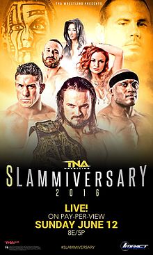 TNA Slammiversary - Cartazes