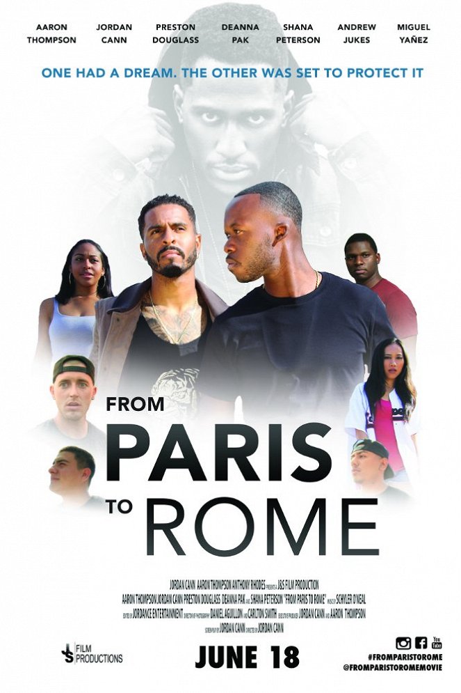 From Paris to Rome - Plakate