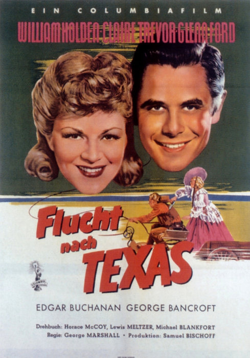 Flucht nach Texas - Plakate