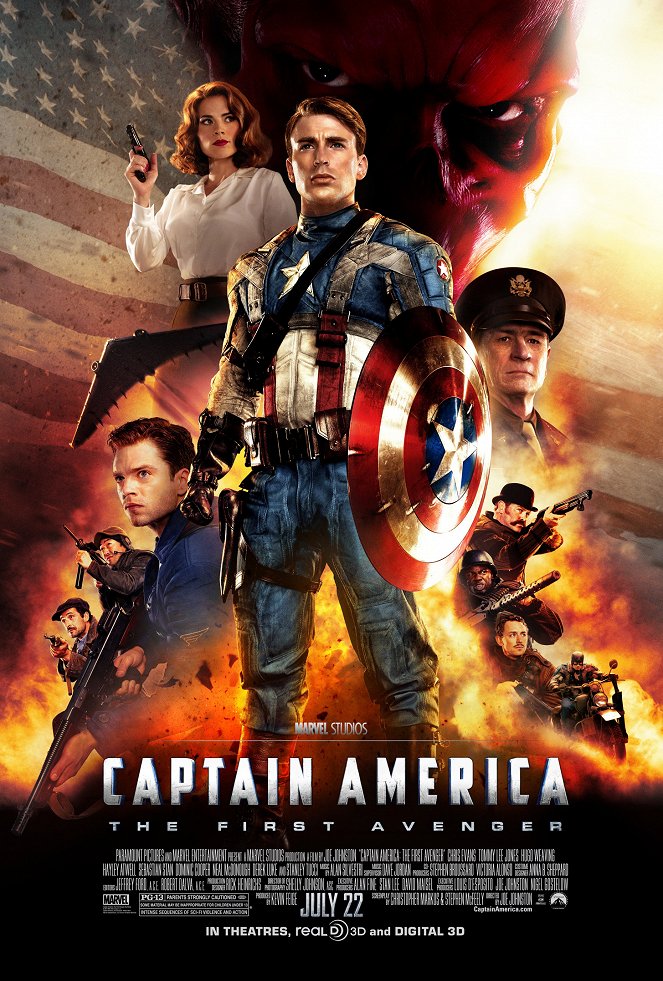 Captain America: Pierwsze starcie - Plakaty