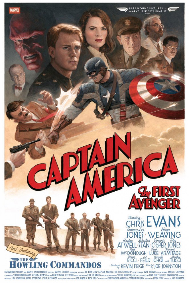 Capitão América: O Primeiro Vingador - Cartazes