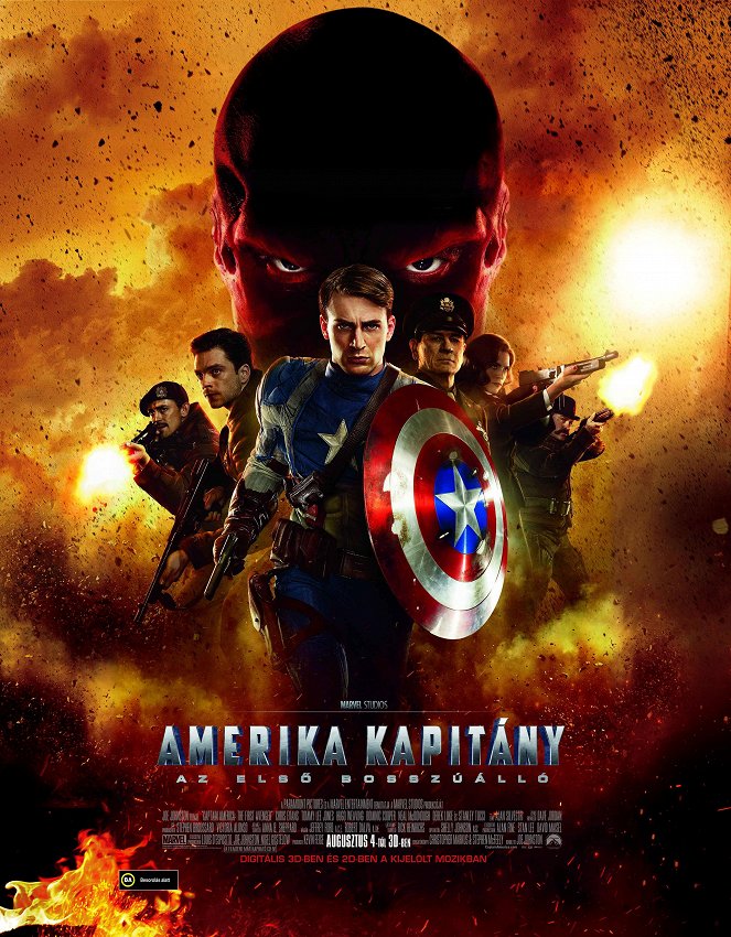 Amerika Kapitány: Az első bosszúálló - Plakátok