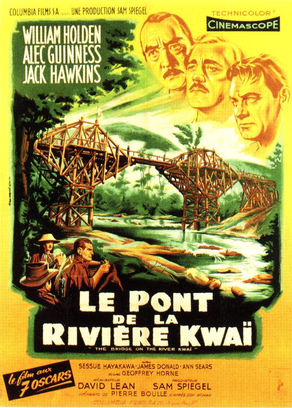 Le Pont de la rivière Kwai - Affiches