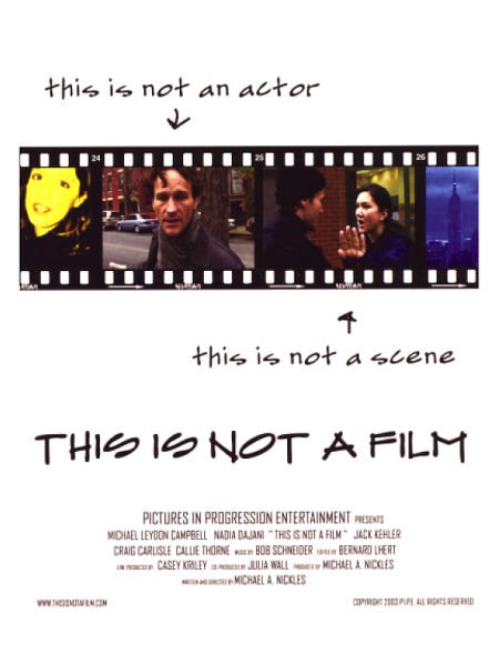 This Is Not a Film - Carteles