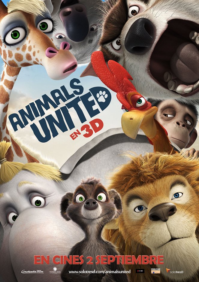 Animals United - Carteles