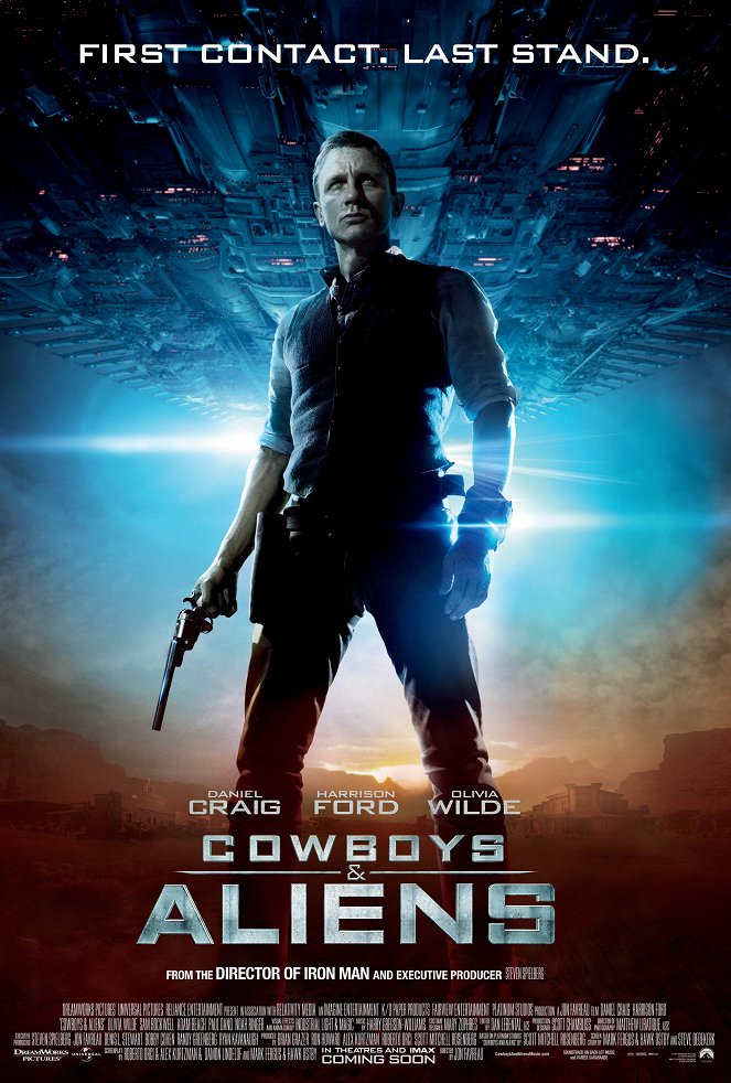 Cowboyok és űrlények - Plakátok