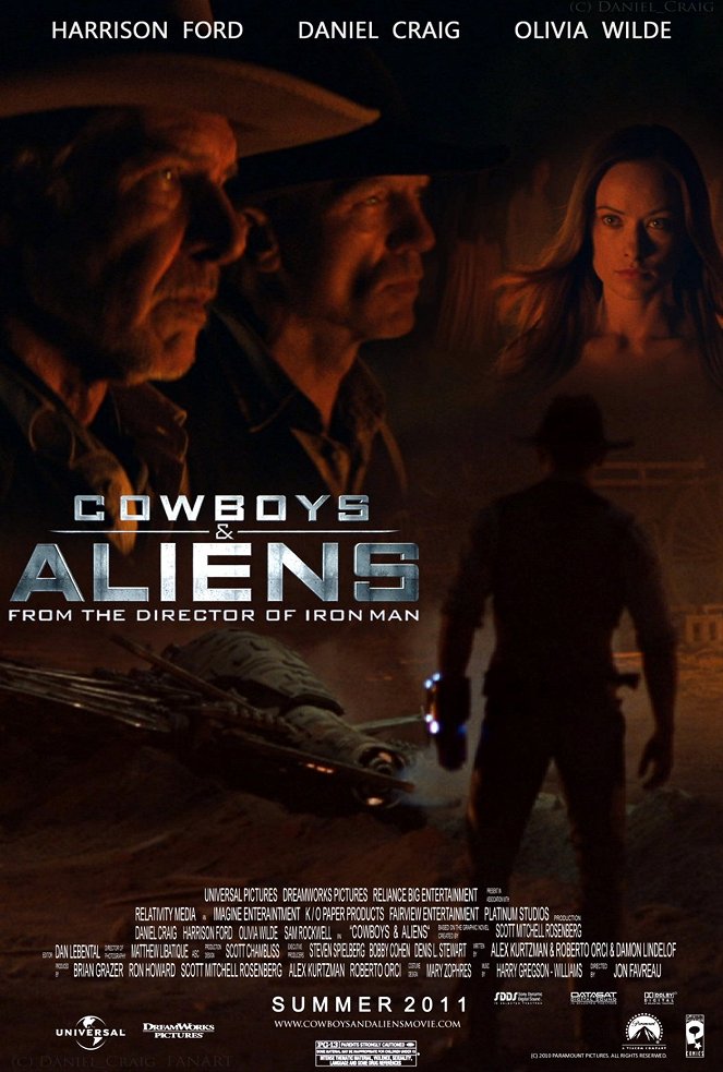 Cowboys & Aliens - Julisteet