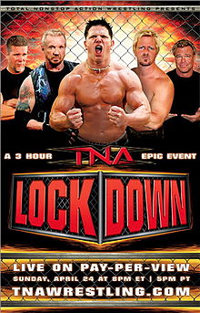 TNA Lockdown - Plakátok