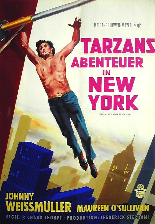 Tarzans Abenteuer in New York - Plakate