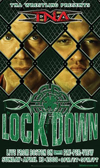TNA Lockdown - Cartazes