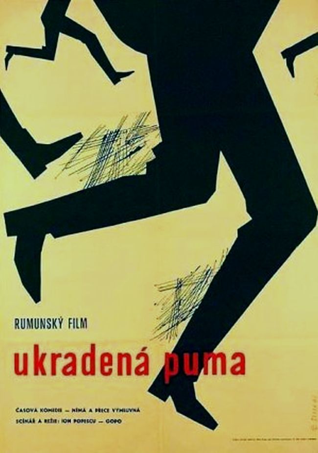 Ukradená puma - Plagáty