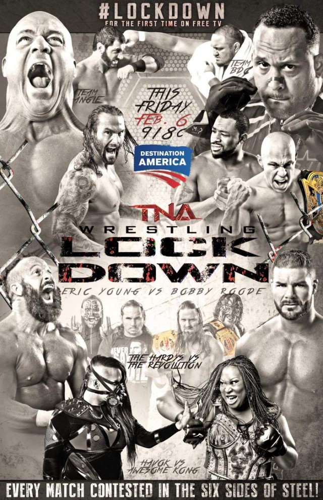 TNA Lockdown - Julisteet