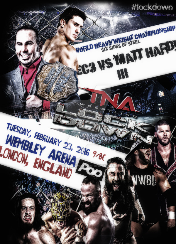 TNA Lockdown - Plakátok
