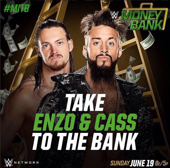 WWE Money in the Bank - Affiches