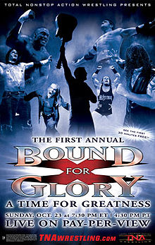 TNA Bound for Glory - Affiches